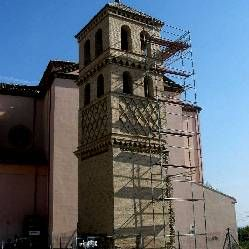 Villanueva muestra su torre restaurada de estilo mudéjar