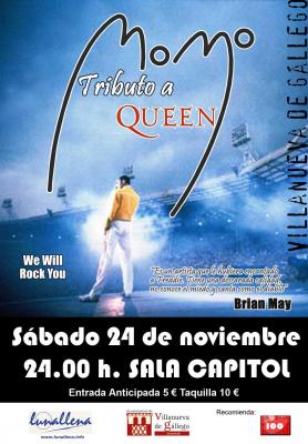 Fiesta Tributo a Freddie Mercury con MOMO