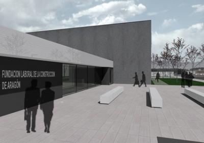 La Fundación Laboral de la Construcción de Aragón ya ha trasladado su sede a Villanueva