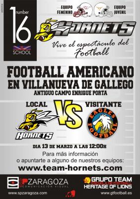 El próximo domingo el VNG Hornets recibe la visita del Vilafranca Eagles