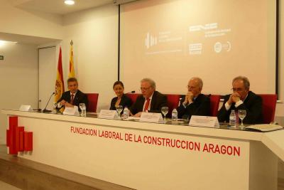 La nueva sede de la Fundación Laboral de la Construcción en Aragón se inauguró el pasado viernes en Villanueva de Gállego