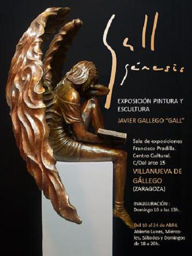 Este domingo se inaugura 'Génesis', de Javier Gállego, en la Sala de Exposiciones 'Francisco Pradilla' de Villanueva