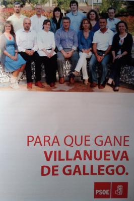 El PSOE-Villanueva celebra mañana su acto principal de la campaña electoral